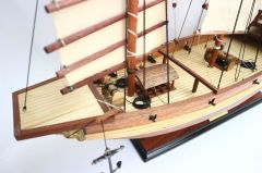 GIANHIEN TS0027RW CHINESE JUNK AHŞAP HAZIR YELKENLİ GEMİ MAKETİ