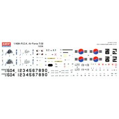 Academy 12236 1/48 ROK Airforce T-59 Hawk Mk. 67 Savaş Uçağı Demonte Plastik Maketi