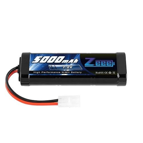 7.2V 5000mAh 6 Cell NiMH Stickpack Battery