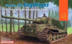 7563 1/72 JAGDTIGER HENSCHEL TYPE
