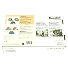 Faller 130606 1/87 Tatil Evleri Seti Demonte Plastik Maketi