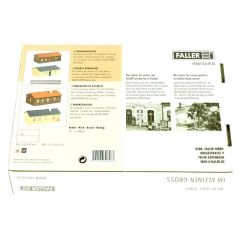 Faller 130608 1/87 Tatil Bungalovu ( 2 Adet )  Demonte Plastik Maketi