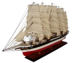 GIANHIEN TS0068P60 PREUSSEN AHŞAP HAZIR YELKENLİ GEMİ MAKETİ