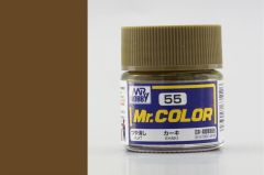 Gunze C055 10 ml. Khaki, Mr.Color Serisi Maket Boyası