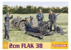 Dragon 75004 1/6 2cm FlaK 38 Uçaksavar Topu Maketi