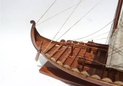 GIANHIEN FB0011W45 VIKING CLINKER HULL YELKENLİ GEMİ MAKETİ