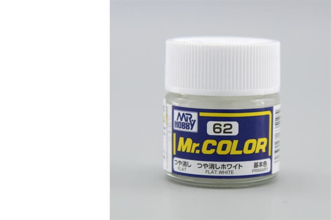 Gunze C062 10 ml. Flat White, Mr.Color Serisi Maket Boyası