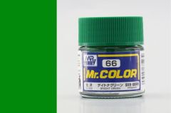 Gunze C066 10 ml. Bright Green, Mr.Color Serisi Maket Boyası