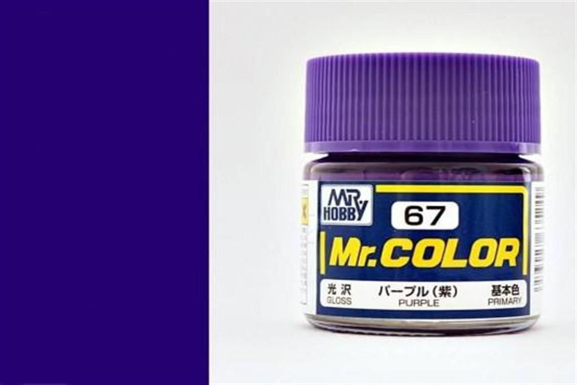 Gunze C067 10 ml. Purple, Mr.Color Serisi Maket Boyası