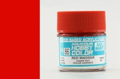 Gunze H086 10 ml. Red Madder, Aqueous Serisi Maket Boyası