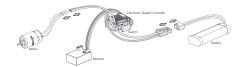 Hobbywing QuicRun WP1060 Waterproof 60A Fırçalı Motor ESC'si