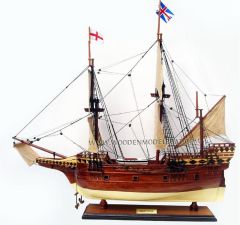 GIANHIEN YT0020P60 MAYFLOWER AHŞAP HAZIR YELKENLİ GEMİ MAKETİ