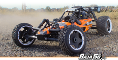 1/5 Baja 5B GAZ SBK Kit Demonte Kurşunsuz Benzinli Araba
