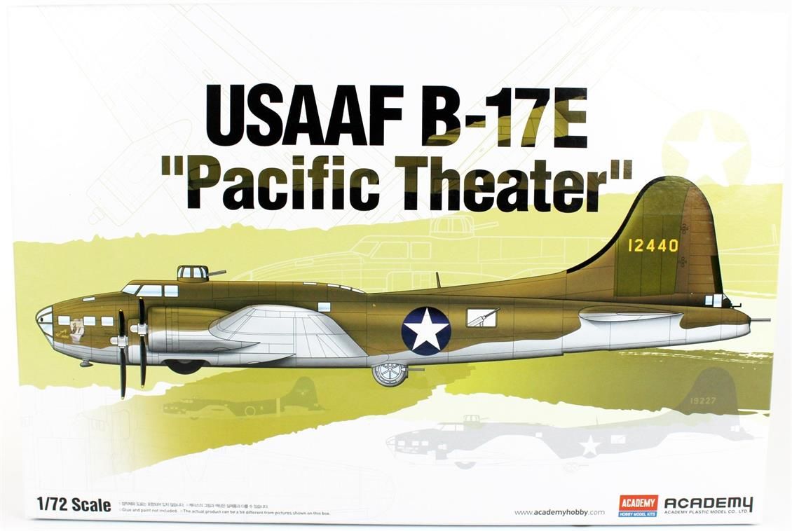 翼出品 ACADEMY, Academy 12533 1/72 USAAF B-17E Savaş Uçağı Demonte