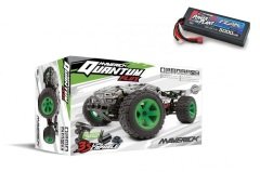 QUANTUM XT 1/10 FLUX SILVER BRUSHLESS STADIUM TRUCK