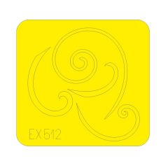 EDUARD EX512 1/48 Bf 109G spinner spirals FOR EDUA