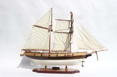 GIANHIEN TS0033P LYNX AHŞAP HAZIR YELKENLİ GEMİ MAKETİ