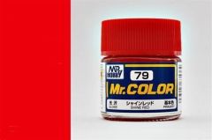 Gunze C079 10 ml. Shine Red, Mr.Color Serisi Maket Boyası