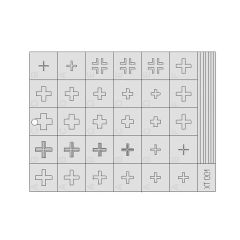 EDUARD XT001 1/35 German Crosses 1 early Maket Det