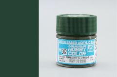 Gunze H302 10 ml. Green FS 34092, Aqueous Serisi Maket Boyası