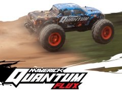 QUANTUM MT 1/10 FLUX BLUE BRUSHLESS MONSTER TRUCK