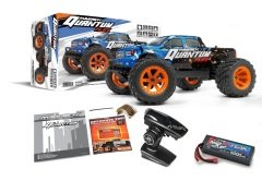 QUANTUM MT 1/10 FLUX BLUE BRUSHLESS MONSTER TRUCK