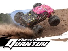 QUANTUM MT 1/10 PINK MONSTER TRUCK