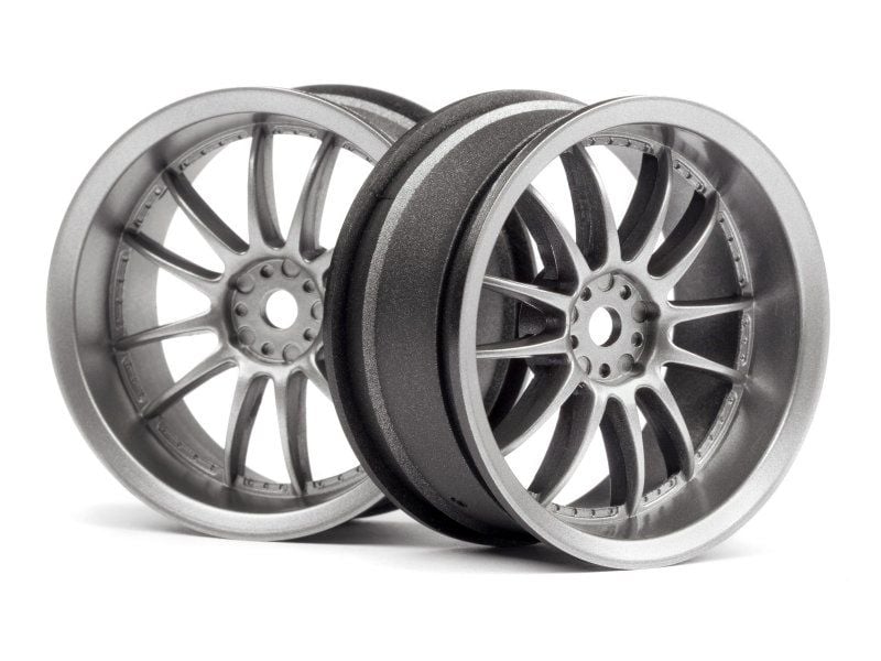 WORK XSA 02C WHEEL 26MM LIGHT GUNMENTAL (3MM offset /2PCS)