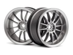 WORK XSA 02C WHEEL 26MM LIGHT GUNMENTAL (3MM offset /2PCS)