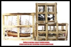 GIANIHIEN TS0073P80 GORCH FOCK I  AHŞAP HAZIR YELKENLİ GEMİ MAK