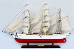 GIANIHIEN TS0073P80 GORCH FOCK I  AHŞAP HAZIR YELKENLİ GEMİ MAK