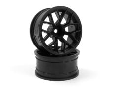 HPI Racing RTR WHEEL 26MM BLACK (9MM OFFSET/2PCS)