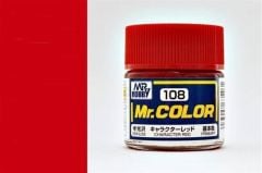 Gunze C108 10 ml. Character Red, Mr.Color Serisi Maket Boyası
