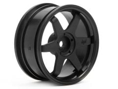 TE37 WHEEL 26mm BLACK (3mm OFFSET/ 2pcs)