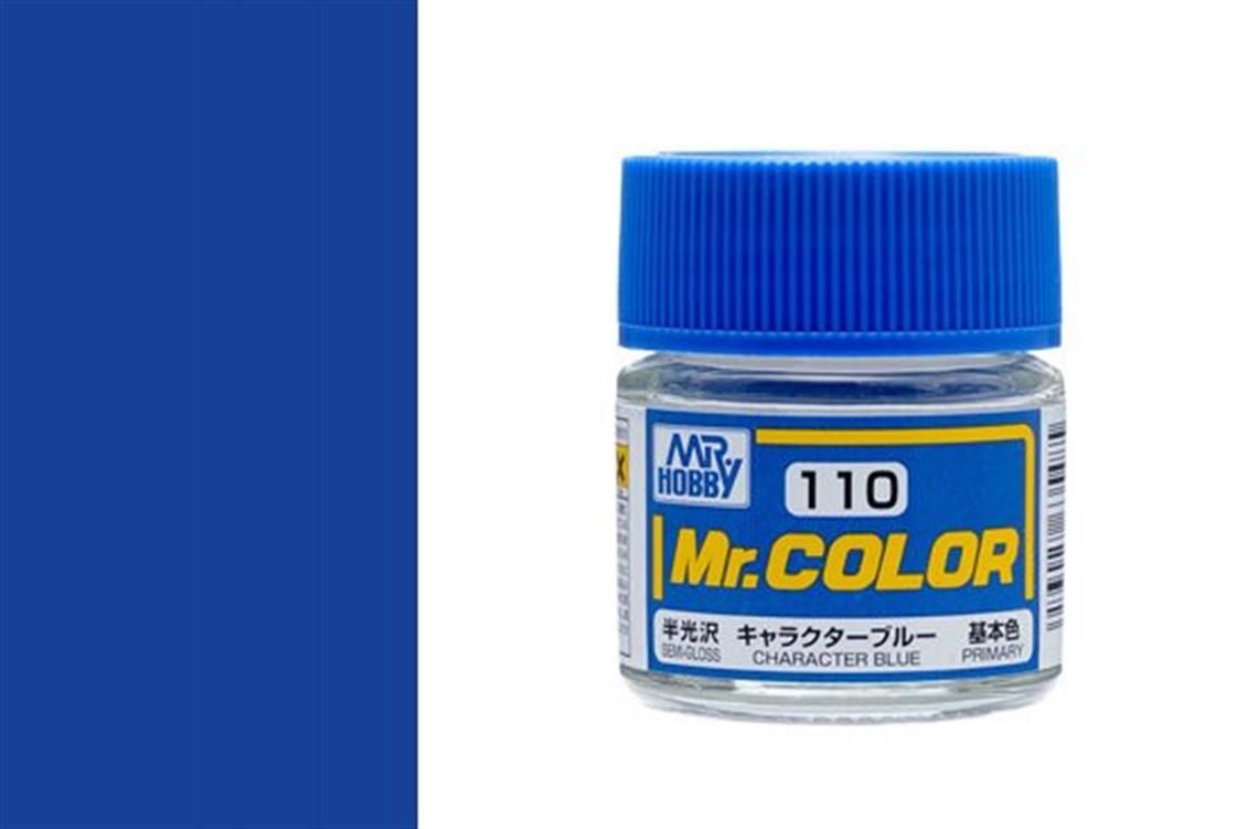 Gunze C110 10 ml. Character Blue, Mr.Color Serisi Maket Boyası