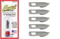 20012 BIÇAK UCU-KAVISLI KENARLI,KÜÇÜK -5 LI PAKET
