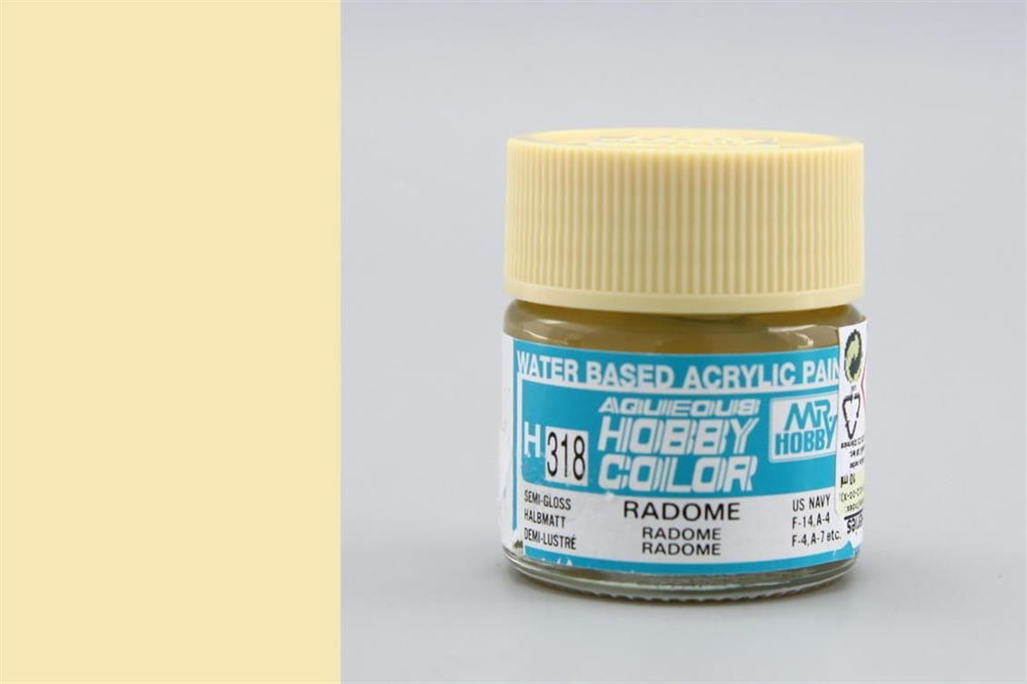 Gunze H318 10 ml. Radome, Aqueous Serisi Maket Boyası