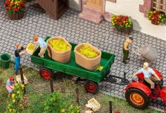 Faller 180972 1/87 Ahşap Fıçı ve Küvetler ( 2 Set ) Demonte Plastik Maketi