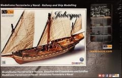 Occre 14002 1/60 Ölçek, Cazador Yelkenli Tekne Ahşap Model Kiti