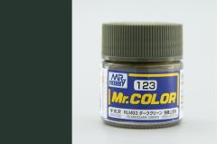 Gunze C123 10 ml. RLM83 Dark Green, Mr.Color Serisi Maket Boyası