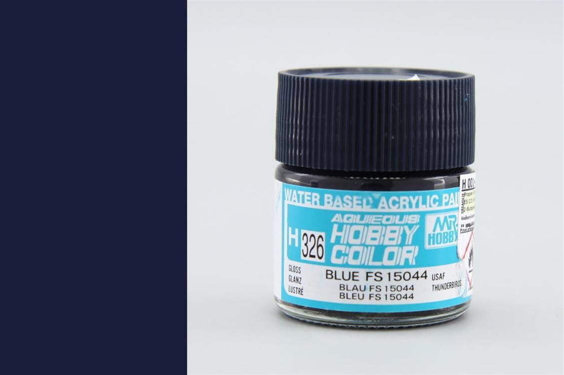 Gunze H326 10 ml. Gloss Blue FS15044, Aqueous Serisi Maket Boyası