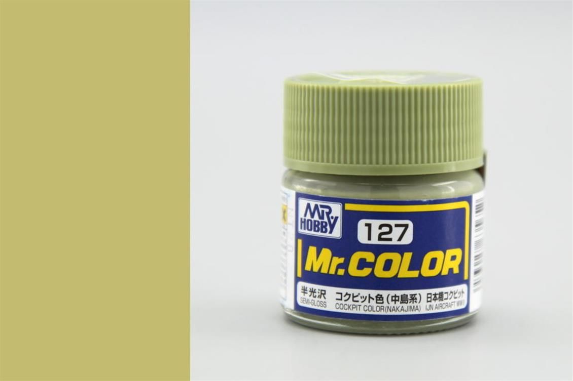 Gunze C127 10 ml. Cockpit Color (Nakajima), Mr.Color Serisi Maket Boyası