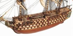 Occre 15800 1/90 Ölçek, Santisima Trinidad Yelkenli Savaş Gemisi Ahşap Model Kiti