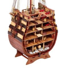 Occre 16800 1/90 Ölçek, Santisima Trinidad Enine Tekne Gövde Kesiti Ahşap Model Kiti