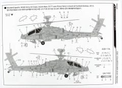 Academy 12537 1/72 AH-64D Royal Army (Afganistan) Helikopter Demonte Plastik Maketi