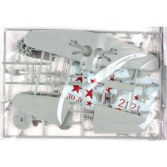 Academy 12314 1/48 Polikarpov I-16 Tip 24.Savaş Uçağı Demonte Plastik Maketi