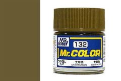 Gunze C132 10 ml. Earth Green, Mr.Color Serisi Maket Boyası