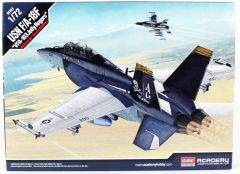 Academy 12535 1/72 USN F/A-18F Savaş Uçağı Demonte Plastik Maketi