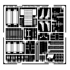 EDUARD 35398 1/35 Marder III FOR TAMIYA Maket Deta