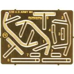 Academy 13500 1/35 Amerikan Kara Kuvvetleri M4A3 76mm Sherman Orta Tankı Demonte Plastik Maketi